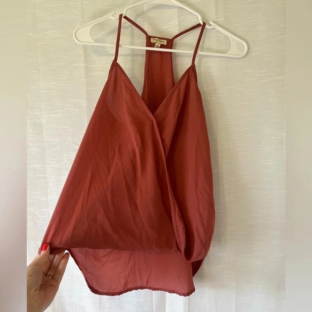 Lily White Crossover Cami Top - Picture 3 of 5